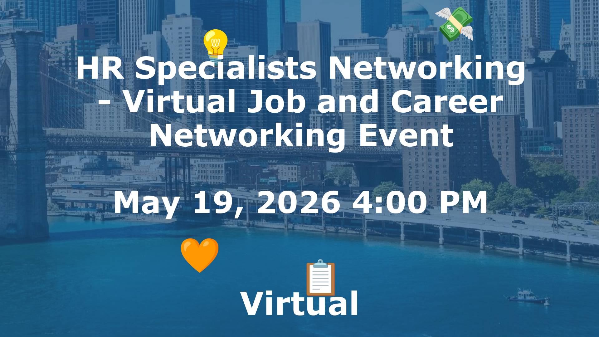 HR Specialists Networking - Virtual Job and Career Networking Event event image